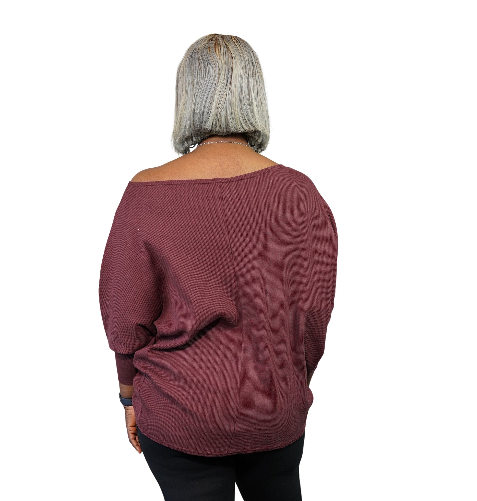 cotton batwing top