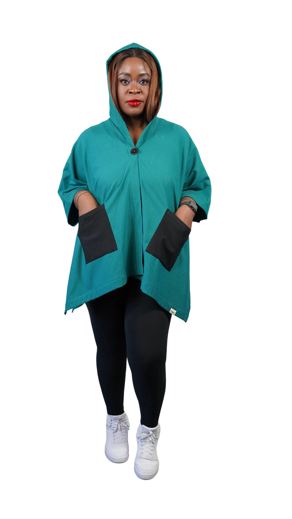 Poncho - Bamboo Fleece