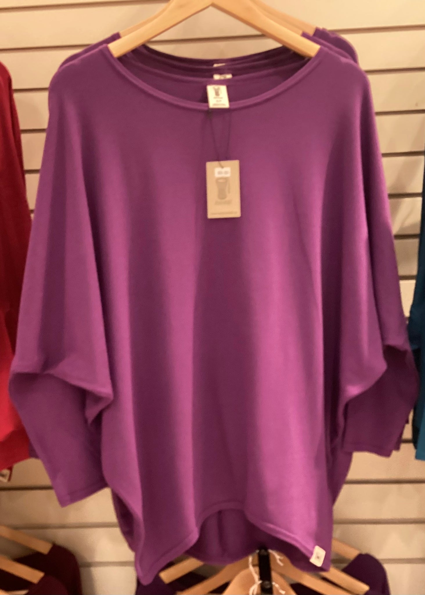 batwing sleeve top